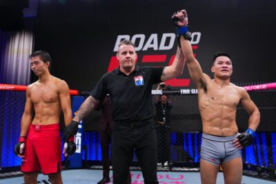 【Road to UFC S04 Ep04】2日間通して一番の激闘で、チャンを下したルイに拍手はなし 【Road to UFC S04 Ep04】2日間通して一番の激闘で、チャンを下したルイに拍手はなし