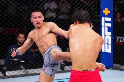 【Road to UFC S04 Ep04】シーズン03フェザー級は親友シェ・ビンを下したチュウ・カンチエが優勝 【Road to UFC S04 Ep04】シーズン03フェザー級は親友シェ・ビンを下したチュウ・カンチエが優勝