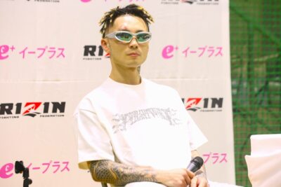 【RIZIN OTOKOMATSURI】ヒロヤ戦後の篠塚辰樹「落ち込むのは終わり。よりMMAが好きになった」 【RIZIN OTOKOMATSURI】ヒロヤ戦後の篠塚辰樹「落ち込むのは終わり。よりMMAが好きになった」