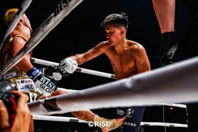 【GLORY×RISE】65キロT開幕戦、RISEブロックで笠原弘希がロンペットからダウンを奪って大差の判定勝利 【GLORY×RISE】65キロT開幕戦、RISEブロックで笠原弘希がロンペットからダウンを奪って大差の判定勝利
