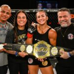 【LFA211】慌てずTD→コントロールのビア・メスキータが、パウンドアウトでLFA女子バンタム級王者に