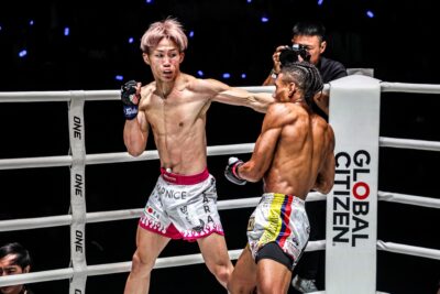 【ONE FN32】内藤大樹がカウンターの左フックでダウンを奪い、無敗エストゥピニャンに判定勝利 【ONE FN32】内藤大樹がカウンターの左フックでダウンを奪い、無敗エストゥピニャンに判定勝利