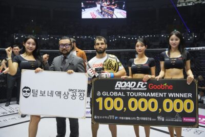 【Road FC73】カミル・マゴメドフ、肩固めでナンディンエルデンを一蹴。グローバルT70キロを制す 【Road FC73】カミル・マゴメドフ、肩固めでナンディンエルデンを一蹴。グローバルT70キロを制す