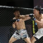 【Gladiator031】左フックでパク・ソンジュンをフラつかせた南。最終回のピンチを凌ぎベルト奪取