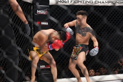 【MGL-1FC22】前日に急きょ決定のキックルール戦は、オトゴンバートルがボディを効かせ連打でストップ 【MGL-1FC22】前日に急きょ決定のキックルール戦は、オトゴンバートルがボディを効かせ連打でストップ
