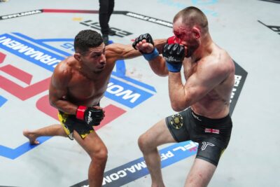 【PFL WT2025#06】補欠戦から繰り上がりのアウベスがイーゴに続いてハードリーも撃破。バンタム級決勝へ 【PFL WT2025#06】補欠戦から繰り上がりのアウベスがイーゴに続いてハードリーも撃破。バンタム級決勝へ