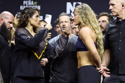 【UFC316】展望 女子バンタム級選手権試合 圧倒的優位なケイラに対し、王者ペニャは口撃以上の攻撃は? 【UFC316】展望 女子バンタム級選手権試合 圧倒的優位なケイラに対し、王者ペニャは口撃以上の攻撃は?