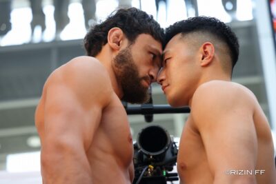 【RIZIN LANDMARK11】メインはケラモフ×木村柊也=フェザー級王者シェイドゥラエフへの挑戦者決定戦 【RIZIN LANDMARK11】メインはケラモフ×木村柊也=フェザー級王者シェイドゥラエフへの挑戦者決定戦