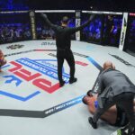 【PFL WT2025#07】ヘビー級準決勝、モルドフスキーの急所へのヒザで悶絶ロマノフがファイナルへ