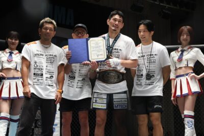 【Shooto2025#06】住村竜市朗がソーキに判定勝利して、DEEP・パンクラス・修斗のウェルター級3冠達成