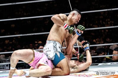 【SUPER RIZIN04】TDで直樹の打撃を封じ込めた芦田が、トップキープ&パウンドで完封勝利 【SUPER RIZIN04】TDで直樹の打撃を封じ込めた芦田が、トップキープ&パウンドで完封勝利