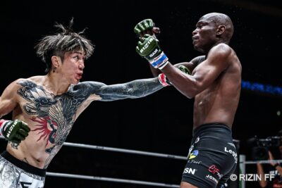 【SUPER RIZIN04】これぞ伊藤裕樹スタイル。ステップ&パンチの回転でズールーを翻弄して判定勝ち