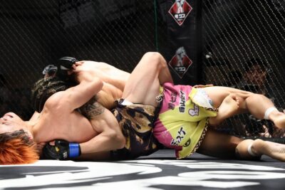 【Shooto2025#06】RNC→肩固め→ツイスターと攻め続けた黒部がバタフライをフルマークで下す