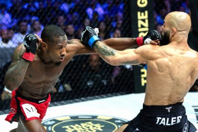 【PFL Europe2025#02】ジャブ、左ミドル&テンカオ。完全無欠のラピルースが、タレブを無力化3-0判定勝ち 【PFL Europe2025#02】ジャブ、左ミドル&テンカオ。完全無欠のラピルースが、タレブを無力化3-0判定勝ち