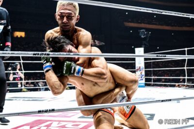 【SUPER RIZIN04】元谷友貴、打倒抑でヒロヤを圧倒。貫禄の判定勝ちに「ヒロヤ君の分も背負って優勝する」