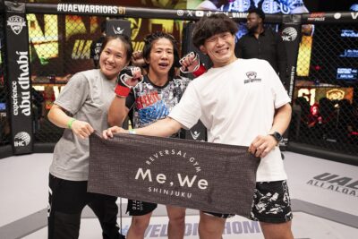 【UAEW61】村田夏南子、エジアナ・シウバにギリギリの勝負。積み上げてきたモノにトライし、競り勝つ