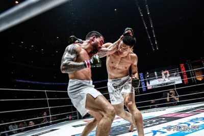 【SUPER RIZIN04】遠&近距離でパトリッキーを圧倒。判定勝ちの野村駿太が、9月28日―サトシに挑戦決定!!!