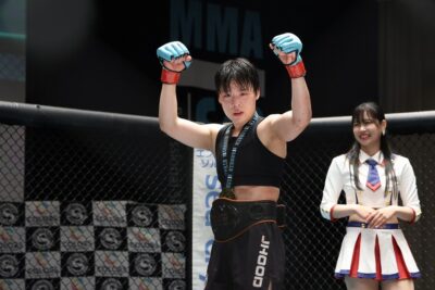 【Shooto2025#06】グラウンドヒザで減点も、パク・ボヒョンが宝珠山の顔面を腫れあがらせて暫定王座獲得 【Shooto2025#06】グラウンドヒザで減点も、パク・ボヒョンが宝珠山の顔面を腫れあがらせて暫定王座獲得