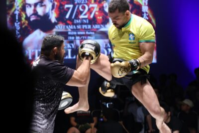 【SUPER RIZIN04】2年振りの日本。パトリッキー「若い日本人ファイターに、道を譲るわけにはいかない」