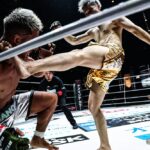 【SUPER RIZIN04】Unlimitedで培った際の打撃で栗秋が大雅に判定勝利。MMAデビューを白星で飾る