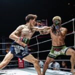 【SUPER RIZIN04】井上がジャブ＆ステップで距離を支配。福田の強打を封じて判定勝利＆王座防衛に成功