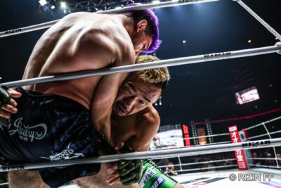 【SUPER RIZIN04】シングルを切られても組み続ける。扇久保がトーレスとのタフファイトを制す 【SUPER RIZIN04】シングルを切られても組み続ける。扇久保がトーレスとのタフファイトを制す