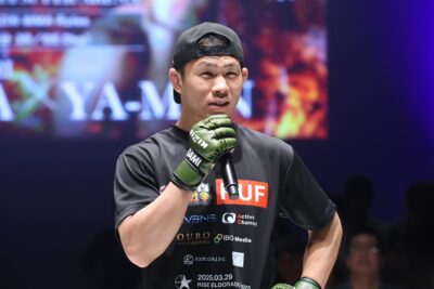 【SUPER RIZIN04】金原正徳戦に向け、YA-MAN「実はこの2～3週間ぐらいで凄く覚醒して」