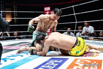 【SUPER RIZIN04】最終回にYA-MANがTD防御からパウンドアウト。金原は20年のプロキャリアに幕を閉じる