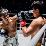 【ONE FF116】ノンストップアタック。ペッタノンにローを効かせ、連打でダウンを奪った与座がONE2連勝