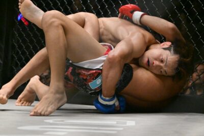 【Pancrase355】猿飛流が盤石のTDとトップキープ＆コントロールで岸田宙大に判定勝ち
