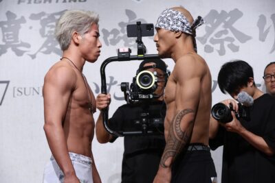 【SUPER RIZIN04】計量終了、フライ級10選手は計量クリア→全選手の事前インタビューも公開中 【SUPER RIZIN04】計量終了、フライ級10選手は計量クリア→全選手の事前インタビューも公開中