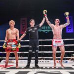 【RISE】1Rにダウンを奪われたコリンズが2R以降は猛反撃。原口をスプリット判定で下して世界王座防衛
