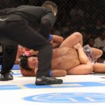 【DEEP126】本田が力也の打撃をかわしてTD→バックコントロールからのRNCで1R終了間際に一本勝ち