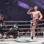 【KNOCK OUT56】古村匡平の強打がさく裂！ランバーの愛弟子＝プンルアンを3Rに左フック一撃で粉砕