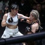 【Black Combat RISE07】初回ダウンを奪って攻勢の平田彩音。2Rから反撃のホン・イェリンに判定負け