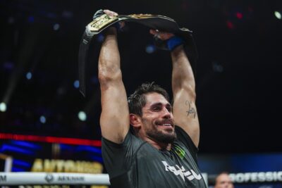 【PFL WT2025#10】ジュニオールがコーリーにRNCで一本勝ち。2021年に続くライトヘビー級優勝 【PFL WT2025#10】ジュニオールがコーリーにRNCで一本勝ち。2021年に続くライトヘビー級優勝
