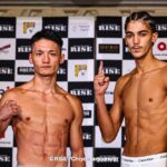 【RISE191】約1年5カ月ぶりの再来日、急成長したキャルービーと大﨑孔稀が対戦。近距離の攻防に注目