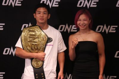【ONE173】若松佑弥と三浦彩佳が日本大会で揃って王座戦、「つまらない試合にはならない」（若松）