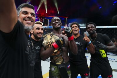 【PFL WT2025#08】鋭い打撃&TDからのエスケープ。ジーンがストーリーを判定で下しウェルター級T優勝