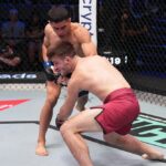 【DWCS S09Ep02】この拳は強い。ワンツーでダウンを奪ったヒメネがクオジィをヒジ→パンチでストップ