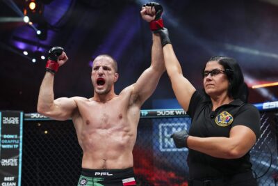 【PFL WT2025#08】2年連続欧州王者のギャズバ、カッシオの消耗戦は左右フックを効かせて判定勝ち 【PFL WT2025#08】2年連続欧州王者のギャズバ、カッシオの消耗戦は左右フックを効かせて判定勝ち