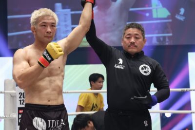 【KNOCK OUT56】UNLIMITEDルール初挑戦の松嶋。右カーフ-回転技-スラムでジャンを攻め続け判定勝ち 【KNOCK OUT56】UNLIMITEDルール初挑戦の松嶋。右カーフ-回転技-スラムでジャンを攻め続け判定勝ち