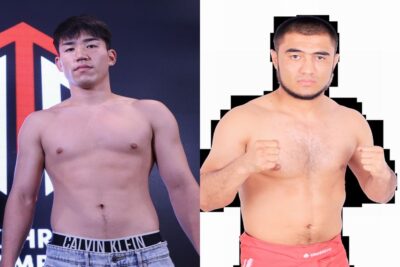 【Gladiator032】再起戦の中川晧貴がウズベキスタンのハミドフと対戦。ヅッキーニョスは荒井銀二と 【Gladiator032】再起戦の中川晧貴がウズベキスタンのハミドフと対戦。ヅッキーニョスは荒井銀二と