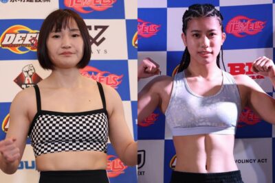 【DEEP127】大島沙緒里×須田萌里が決定。総合力でリードする須田、大島は判定勝ちスキルが欠かせない 【DEEP127】大島沙緒里×須田萌里が決定。総合力でリードする須田、大島は判定勝ちスキルが欠かせない