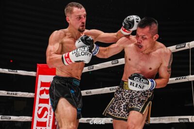 【GLORY×RISE】ウォシクが右カーフを効かせてスアレックに付け入る隙を与えず。65キロT開幕戦で判定勝ち
