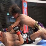 【DEEP127】元キック王者・杉山が中務をヒジで切り裂く→右一発でKO勝利。越智晴雄への挑戦をアピール