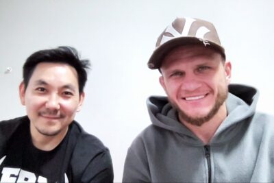 【Pancrase367】松井涼戦へ、早々に来日していたたチェルバエフ「3Rを通してTDを続けるなんて無理だ」