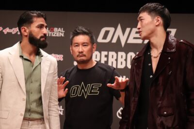 【ONE173】安保瑠輝也が初参戦でグレゴリアンと対戦、吉成名高は新設ムエタイ・アトム級の王座決定戦