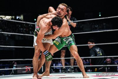 【RIZIN51】日本には扇久保博正がいるっ!!　ガジャマトフをTDで制圧、3-0判定勝ち「これが僕の生き様」