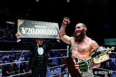 【RIZIN51】ワールドGPヘビー級T、優勝はソルダトキン。大晦日にライアン・ベイダーと王座決定戦